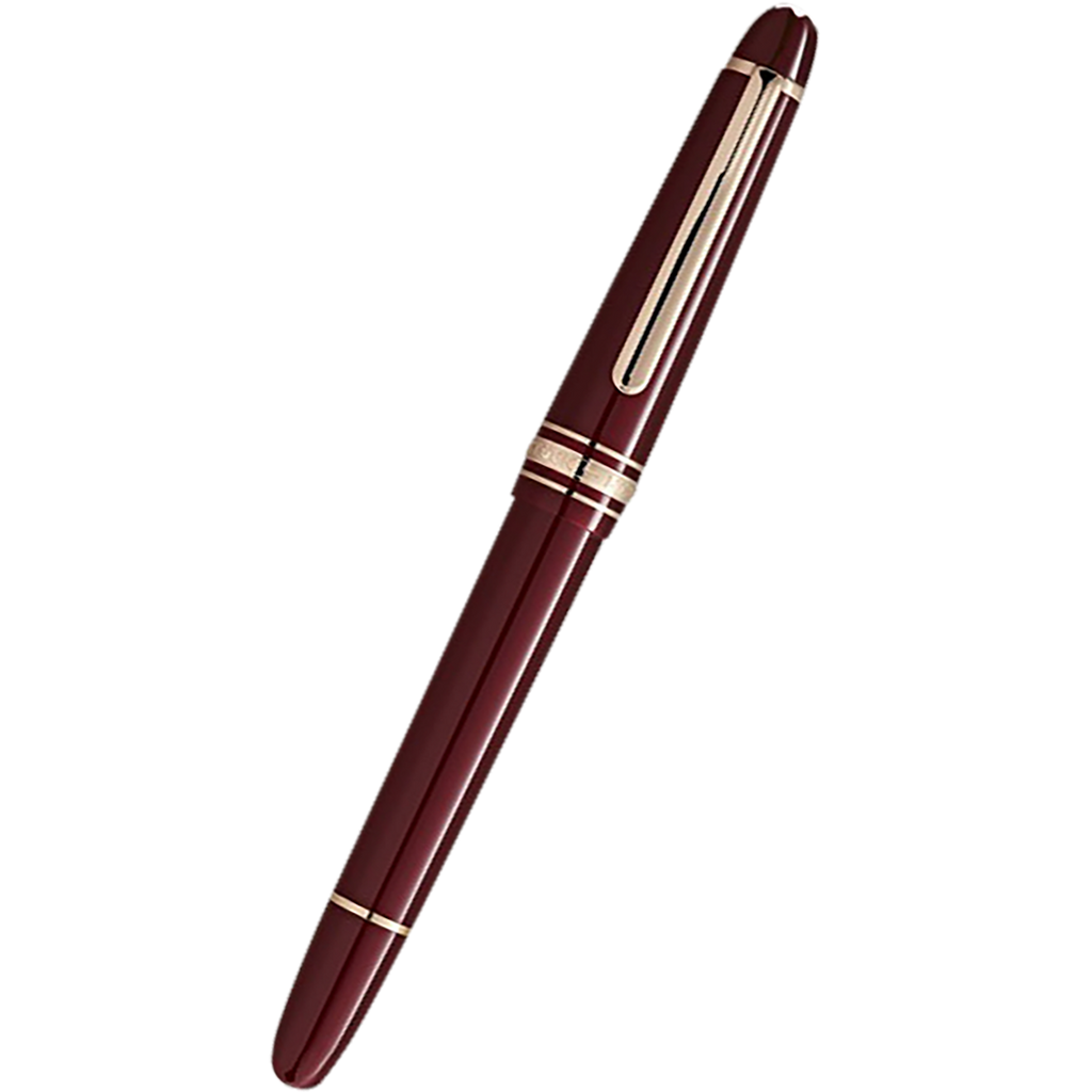 Montblanc 145 Meisterstuck Fountain Pen - Burgundy (2025 release)-Pen Boutique Ltd