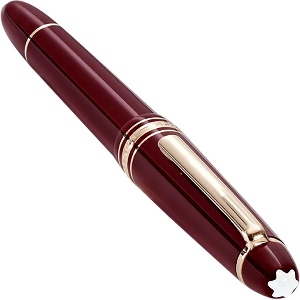 Montblanc 145 Meisterstuck Fountain Pen - Burgundy (2025 release)-Pen Boutique Ltd