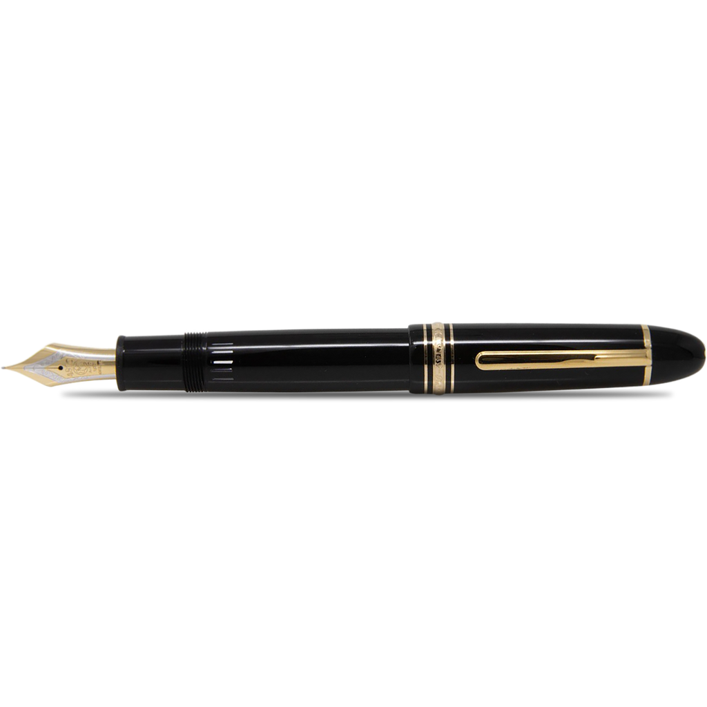 Montblanc Meisterstuck Fountain Pen - 149 Black - Gold Trim-Pen Boutique Ltd