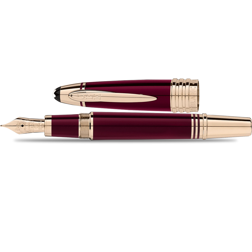 Montblanc Great Characters Fountain Pen - Special Edition - John F. Kennedy - Burgundy-Pen Boutique Ltd