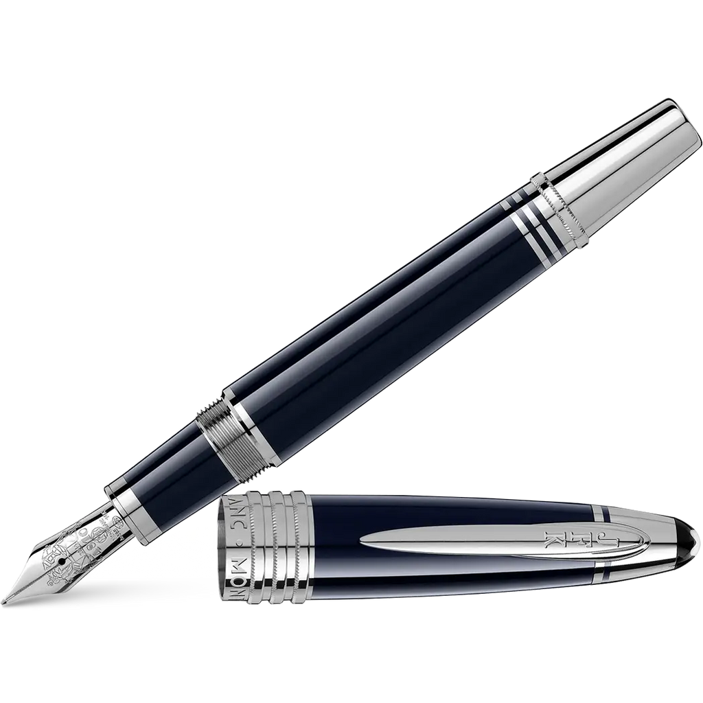 Montblanc Great Characters Fountain Pen - Special Edition - John F. Kennedy - Dark Blue-Pen Boutique Ltd