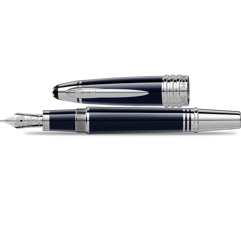 Montblanc Great Characters Fountain Pen - Special Edition - John F. Kennedy - Dark Blue-Pen Boutique Ltd