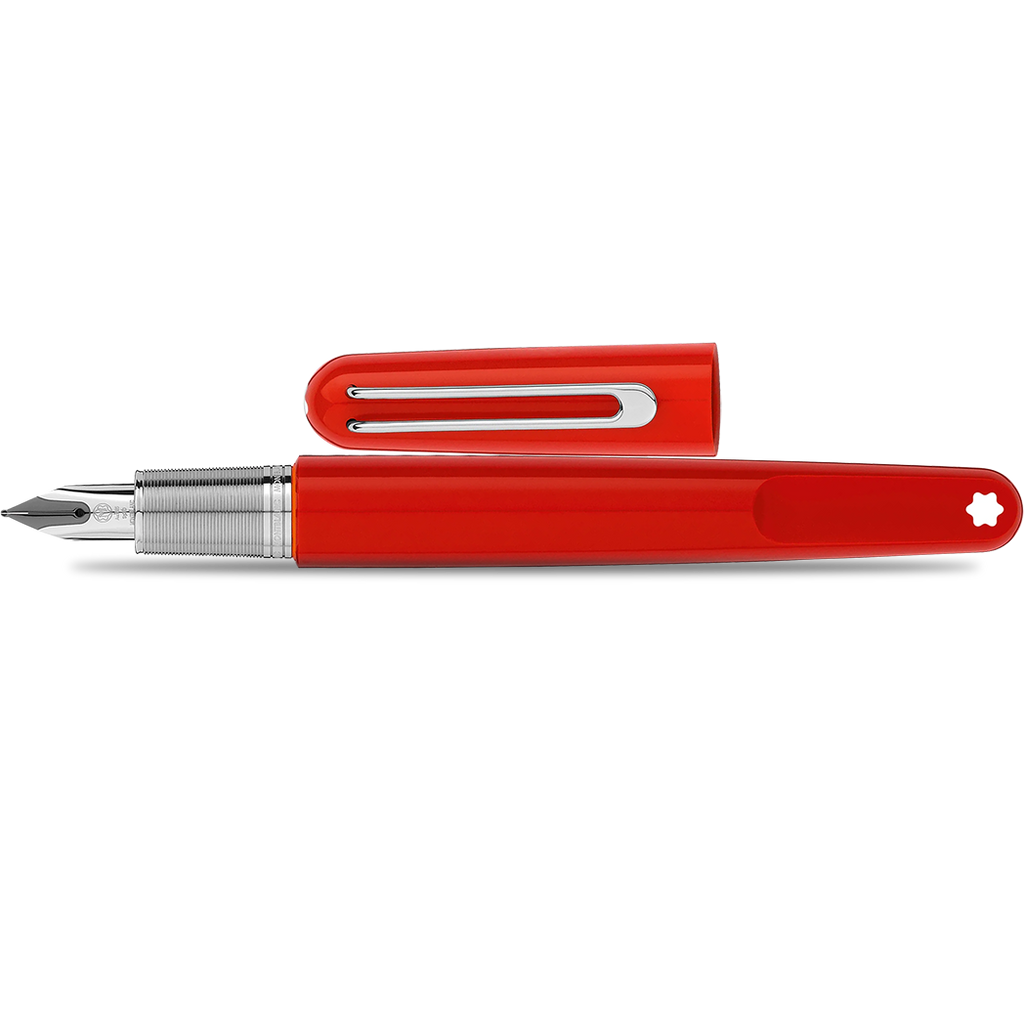 Montblanc M Fountain Pen - Red - Fine-Pen Boutique Ltd