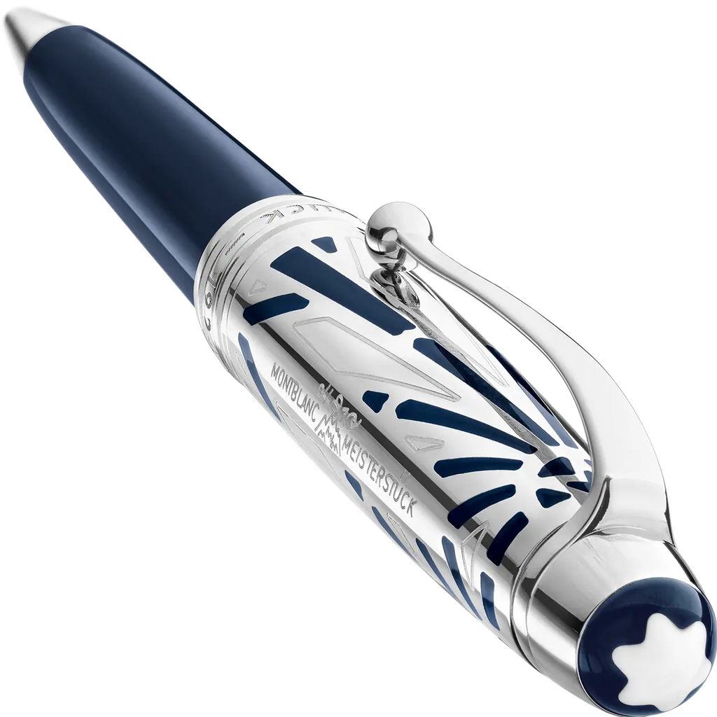 Montblanc Meisterstuck Ballpoint Pen - MS The Origin Blue - Doue Montblanc
