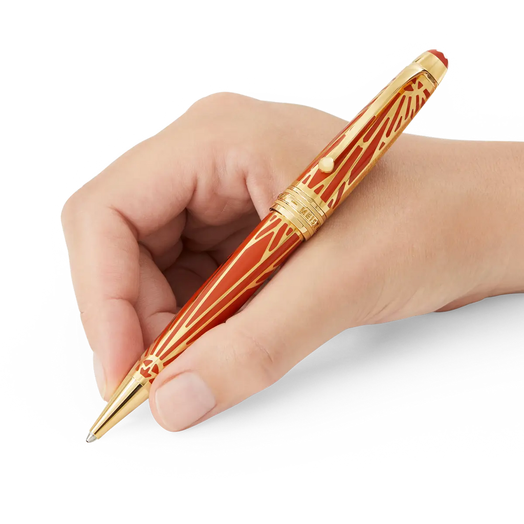 Montblanc Meisterstuck Ballpoint Pen - MS The Origin Solitaire Coral Montblanc