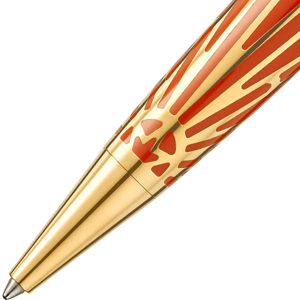 Montblanc Meisterstuck Ballpoint Pen - MS The Origin Solitaire Coral Montblanc