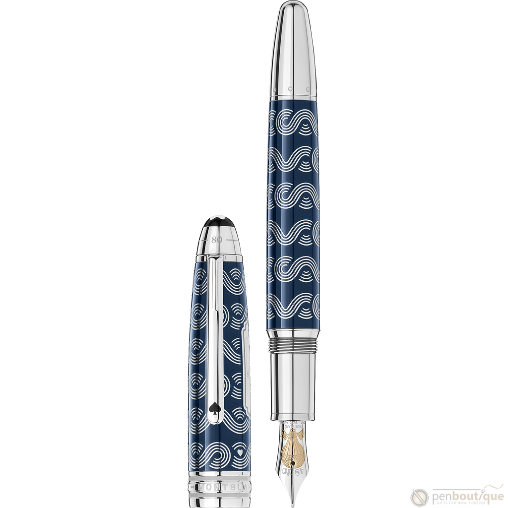 Montblanc Meisterstuck Fountain Pen - 146 Solitaire - Around The World In 80 Days-Pen Boutique Ltd