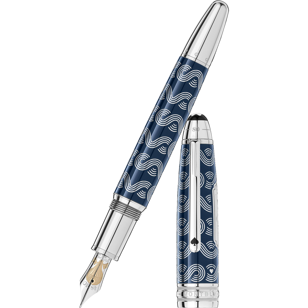 Montblanc Meisterstuck Fountain Pen - 146 Solitaire - Around The World In 80 Days-Pen Boutique Ltd