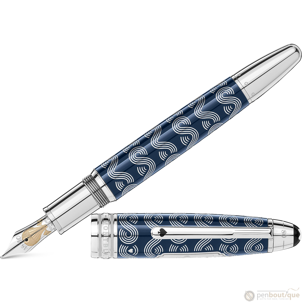 Montblanc Meisterstuck Fountain Pen - 146 Solitaire - Around The World In 80 Days-Pen Boutique Ltd