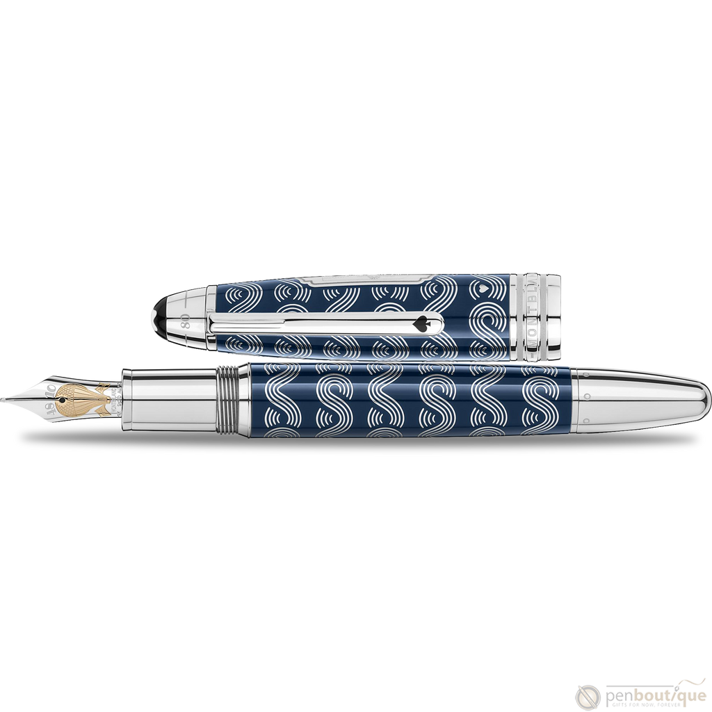 Montblanc Meisterstuck Fountain Pen - 146 Solitaire - Around The World In 80 Days-Pen Boutique Ltd
