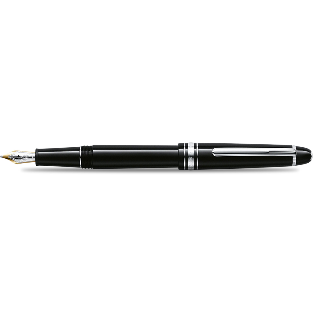 Montblanc Meisterstuck Fountain Pen - M145P - Black - Platinum Trim - Classique-Pen Boutique Ltd