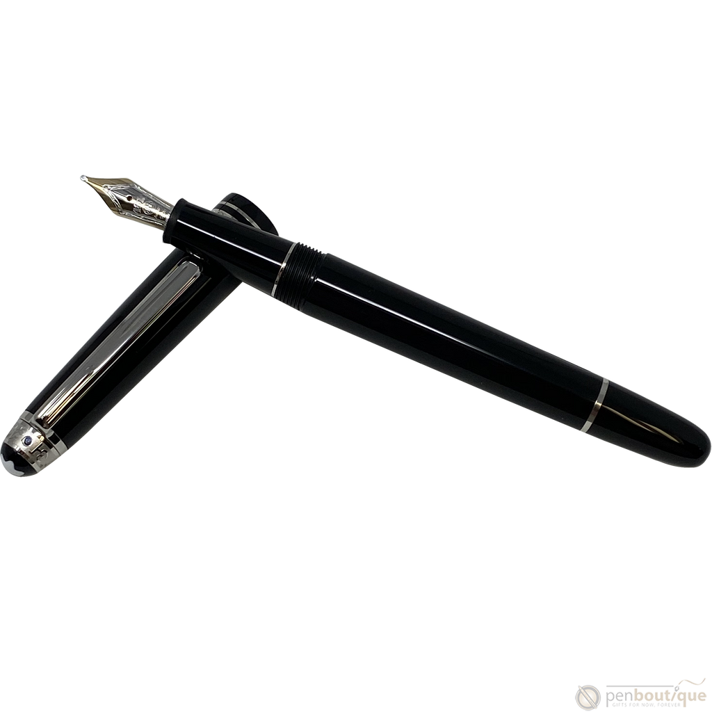 Montblanc Meisterstück Fountain Pen - UNICEF - Black - Platinum Trim - Classique-Pen Boutique Ltd