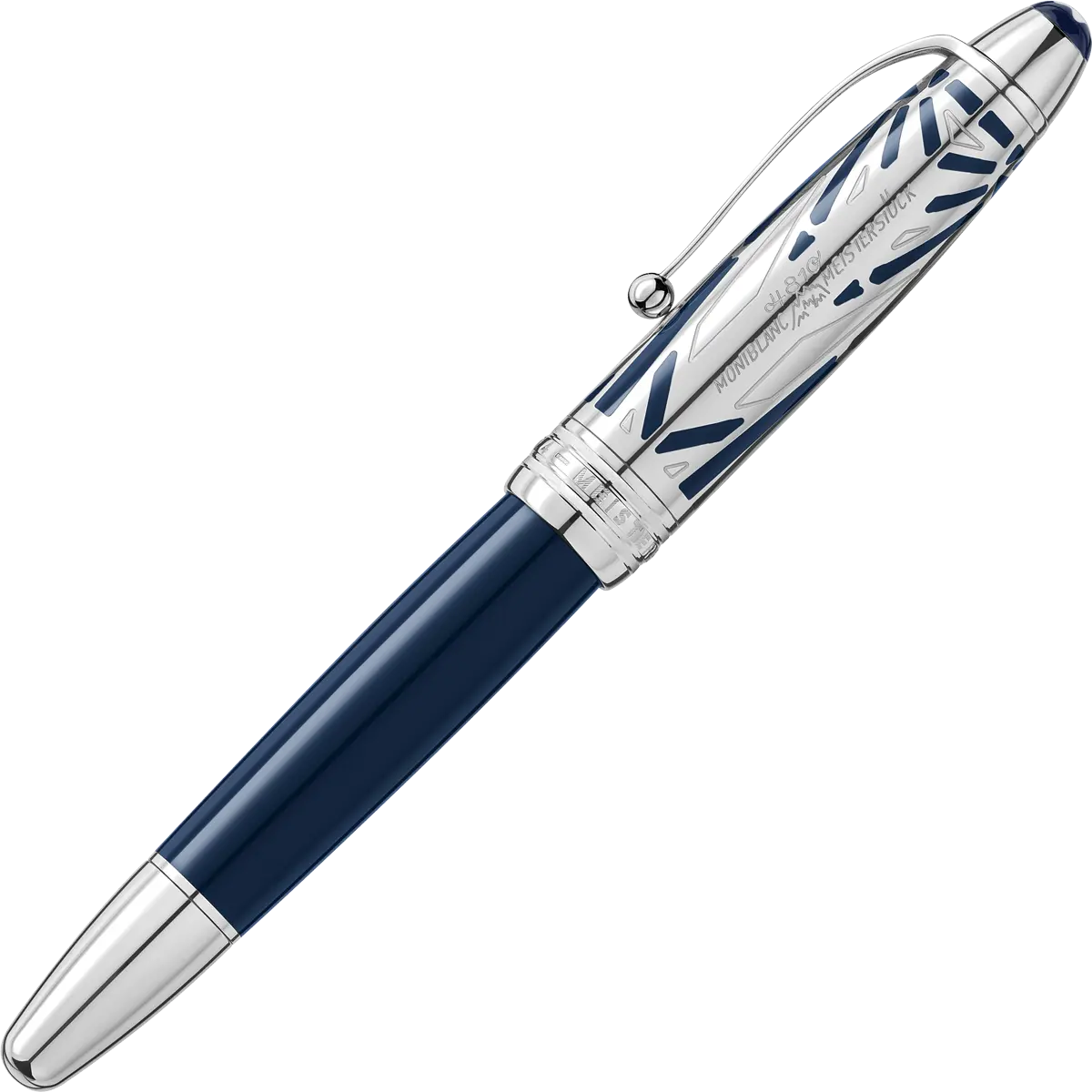 Montblanc Meisterstuck Fountain Pen - 146 The Origin Blue - Doue Montblanc