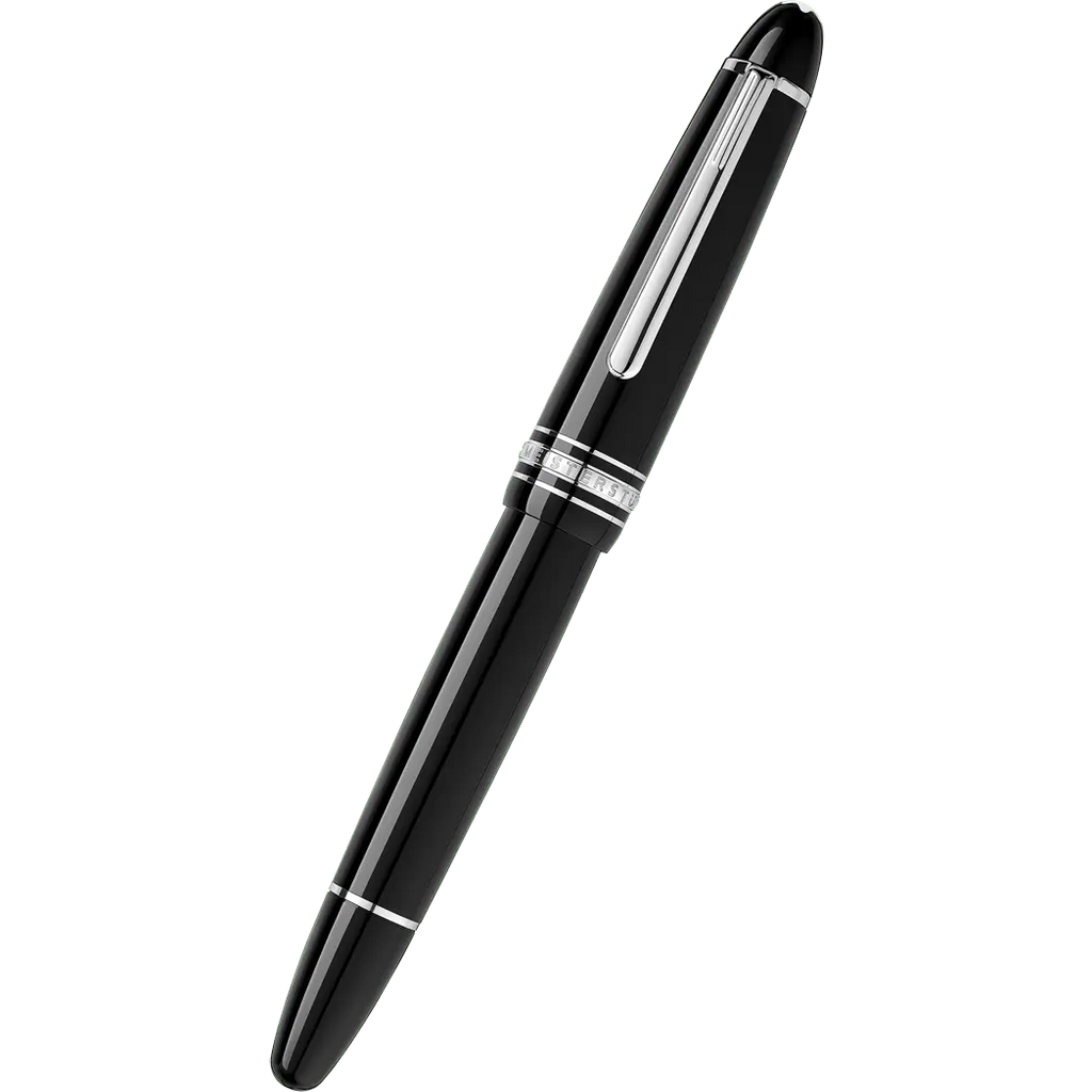 Montblanc Meisterstuck Fountain Pen - Black - Platinum Trim - Legrand - 146 size-Pen Boutique Ltd