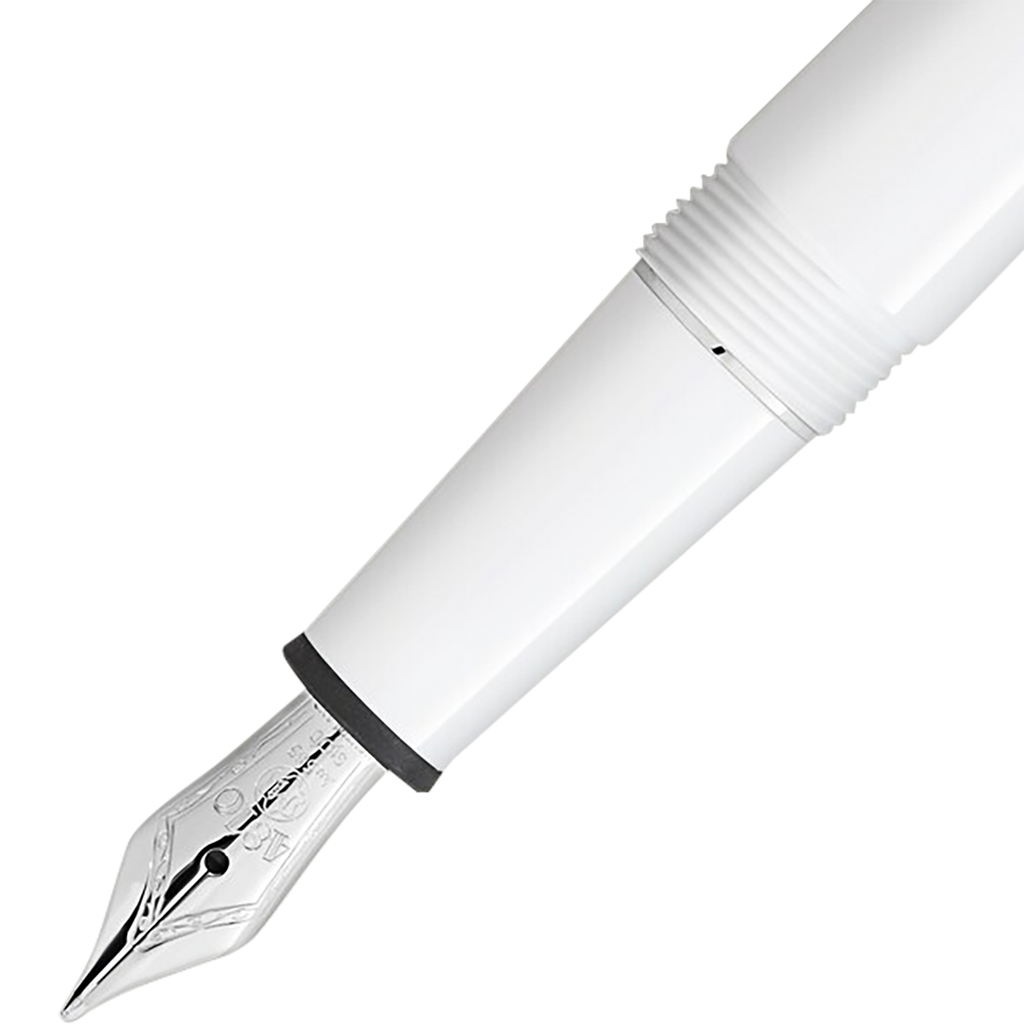 Montblanc Meisterstuck Fountain Pen - White - Classique-Pen Boutique Ltd
