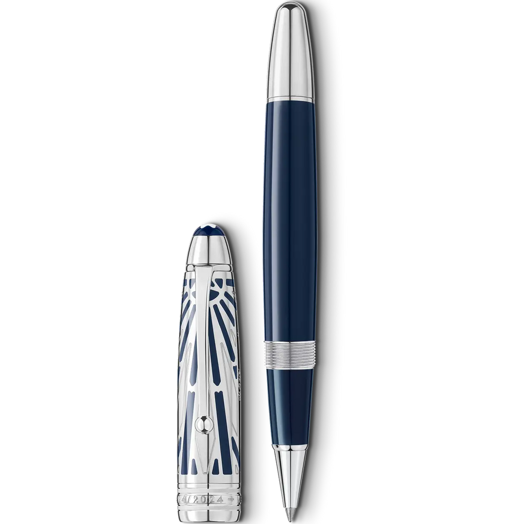 Montblanc Meisterstuck Rollerball Pen - 162 The Origin Blue - Doue Montblanc
