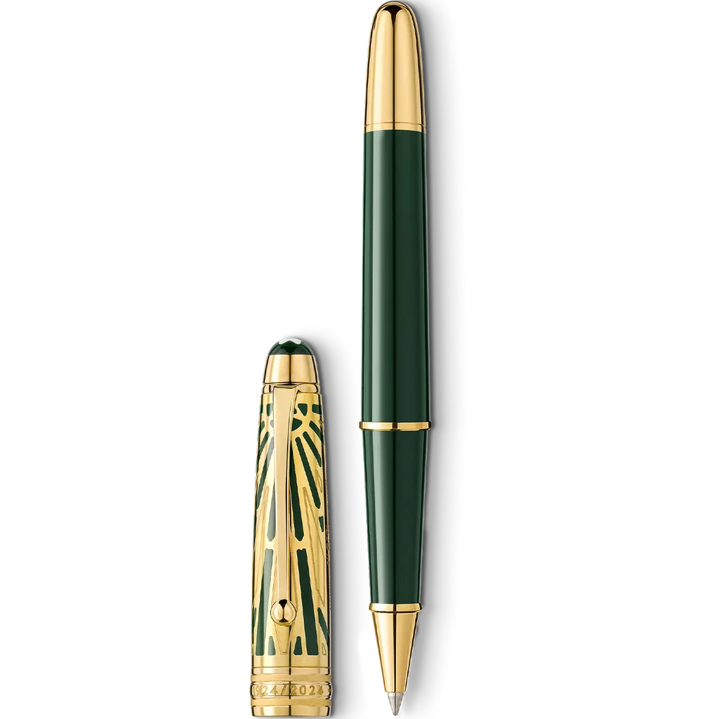 Montblanc Meisterstuck Rollerball Pen - 163 The Origin Green - Doue Montblanc