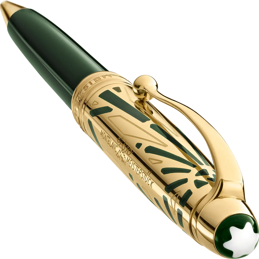 Montblanc Meisterstuck Rollerball Pen - 163 The Origin Green - Doue Montblanc