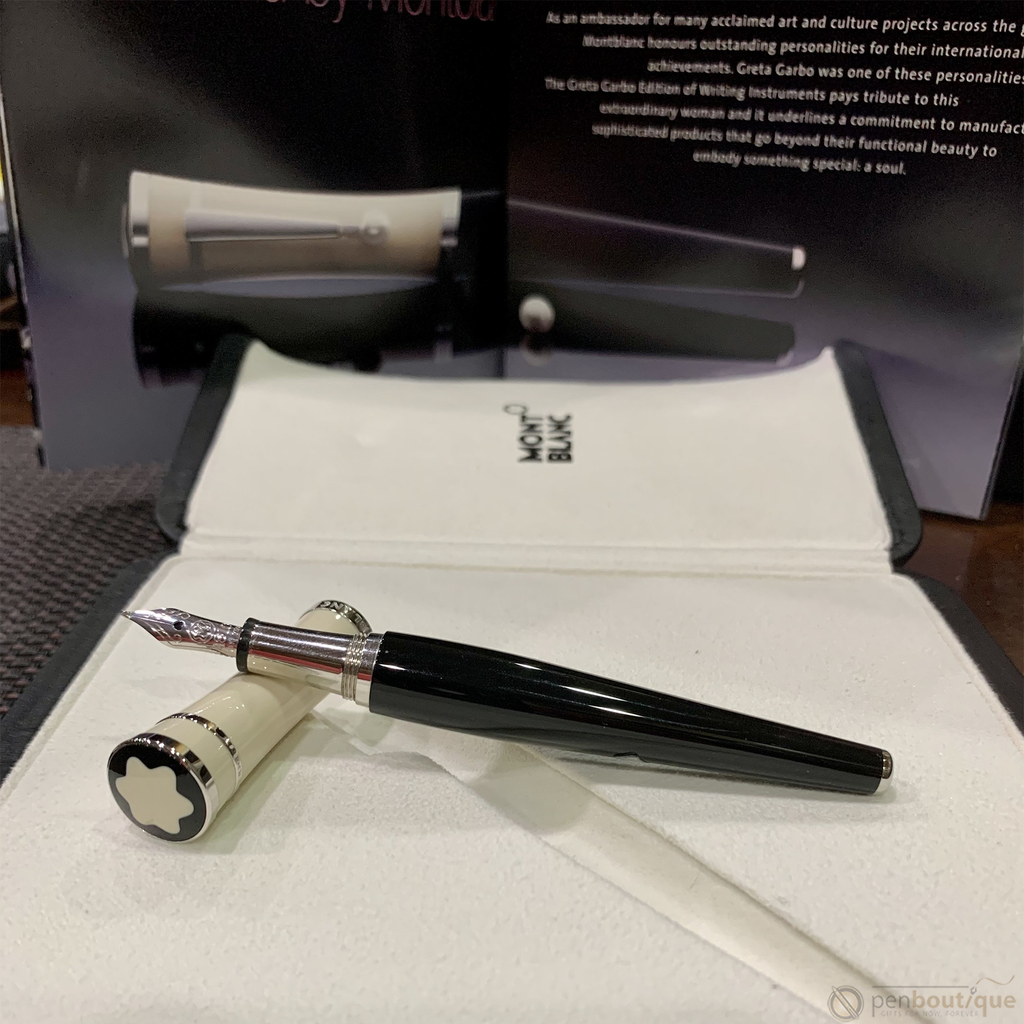 Montblanc Muses Greta Garbo Fountain Pen - Special Edition M-Pen Boutique Ltd