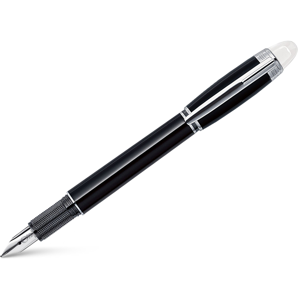 Montblanc StarWalker Fountain Pen - Black - Platinum Trim - Medium-Pen Boutique Ltd