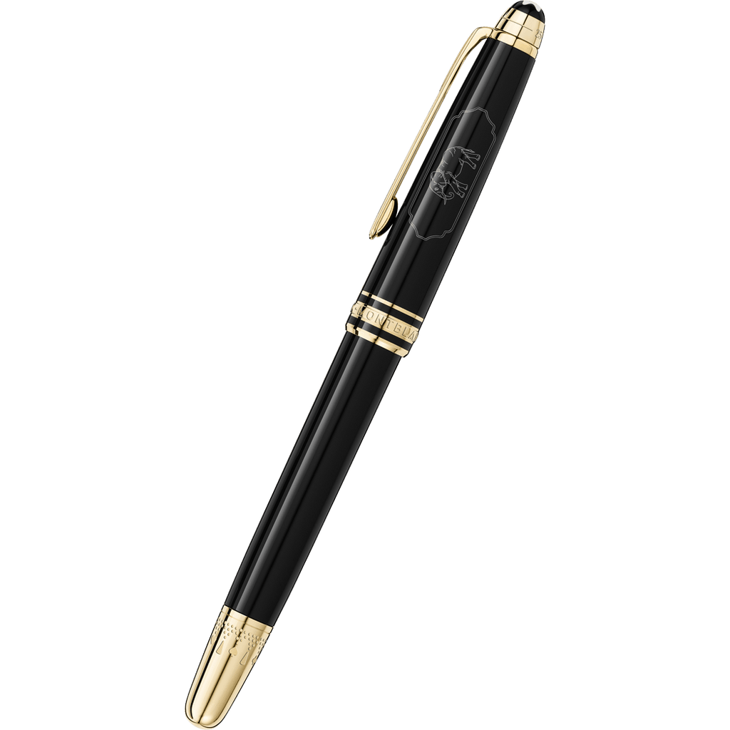 Montblanc 145 Meisterstuck Fountain Pen - Around the World In 80 Days - Year 2 (Classique)-Pen Boutique Ltd