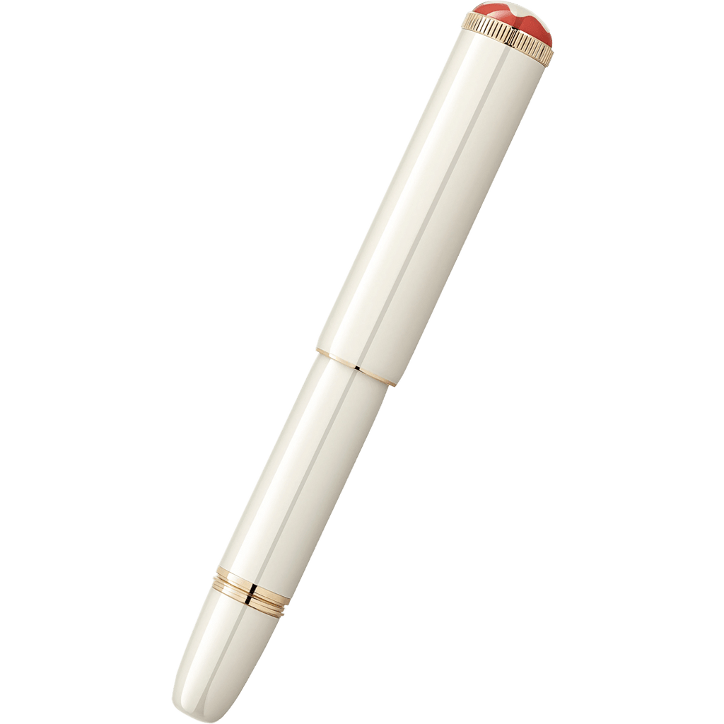 Montblanc Heritage Rollerball Pen - Baby - Rouge & Noir - Ivory (Special Edition)-Pen Boutique Ltd
