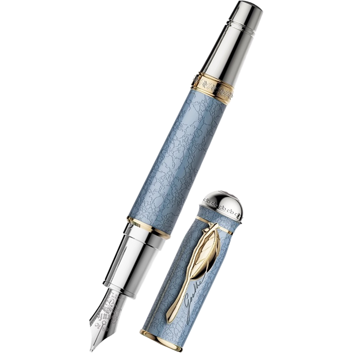Montblanc Writers Edition Fountain Pen - Johann Wolfgang Von Goethe (Limited Edition)-Pen Boutique Ltd