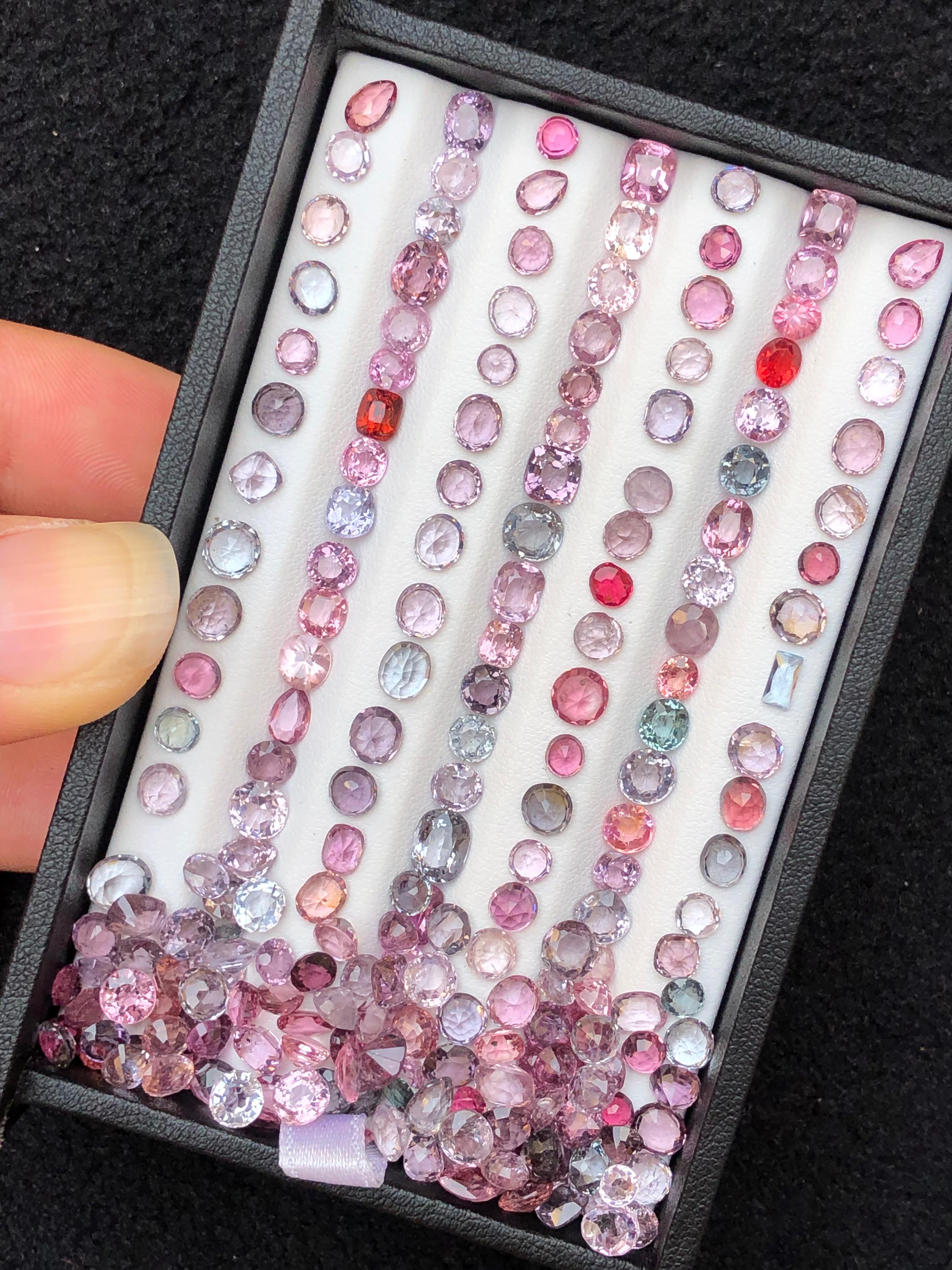 Buy This 124 carat natural loose spinel stones deal.