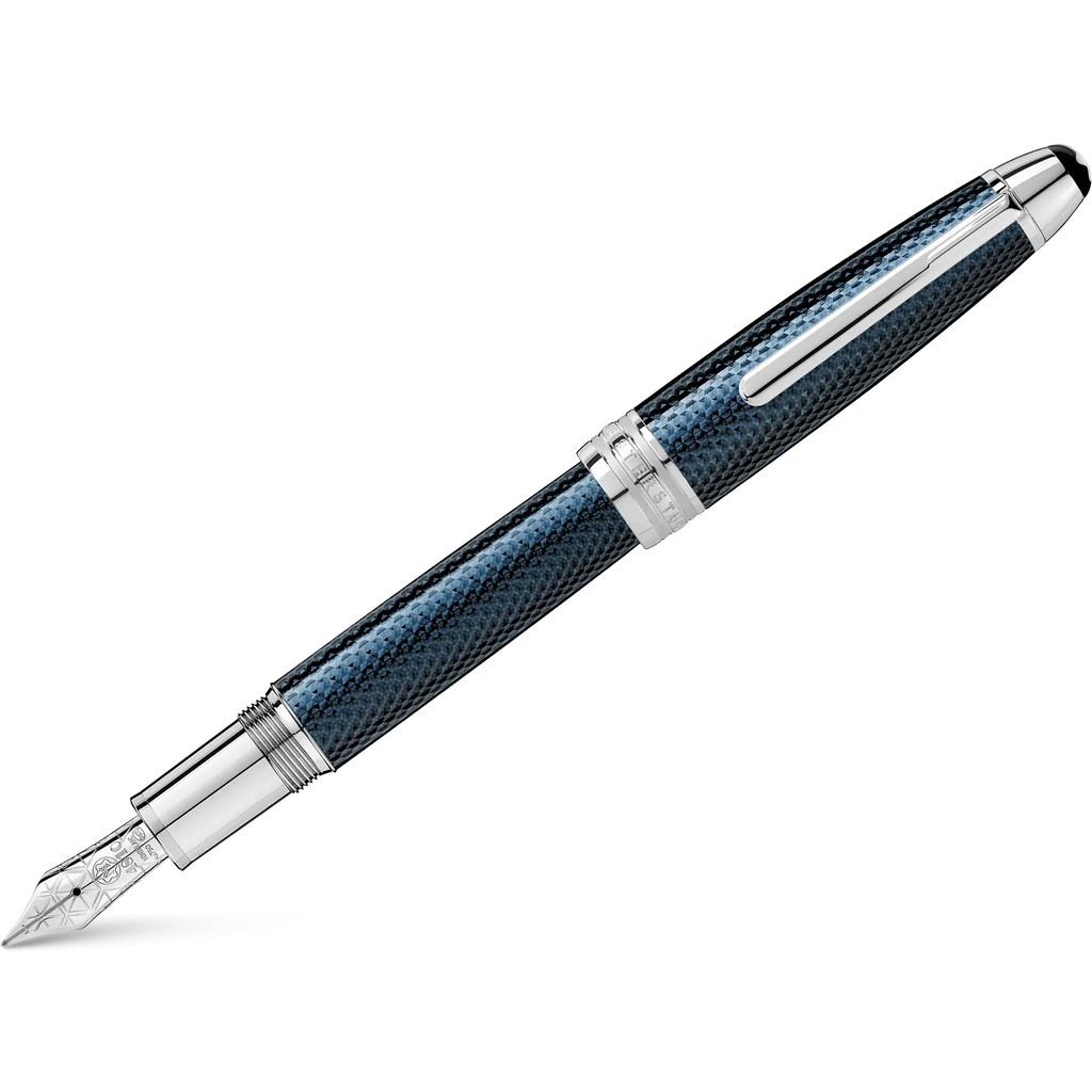 Montblanc Solitaire Fountain Pen - Blue Hour - Legrand-Pen Boutique Ltd