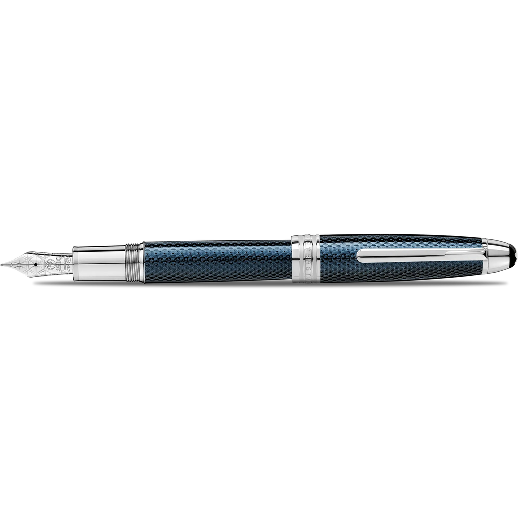 Montblanc Solitaire Fountain Pen - Blue Hour - Legrand-Pen Boutique Ltd
