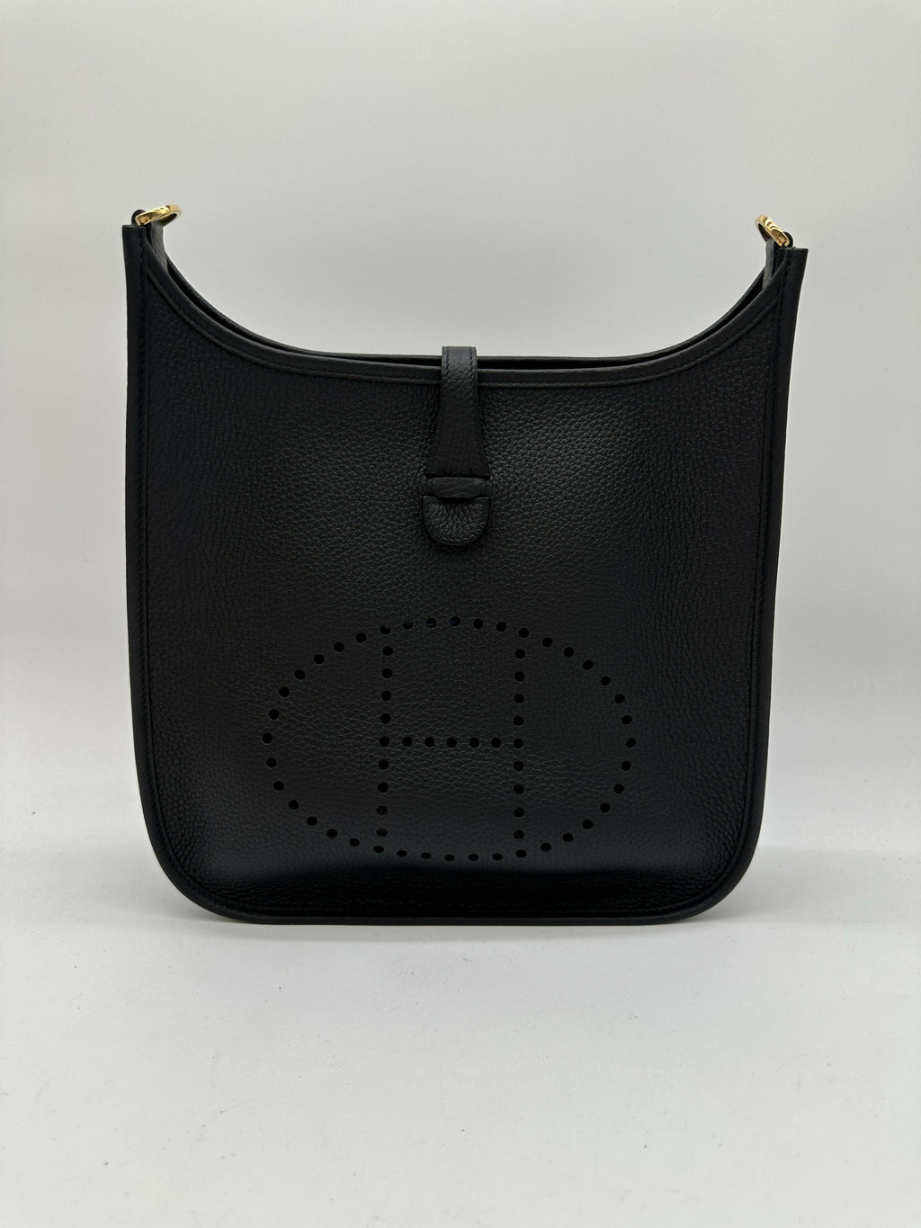 Hermès Evelyne III 29 Black GHW Stamp K