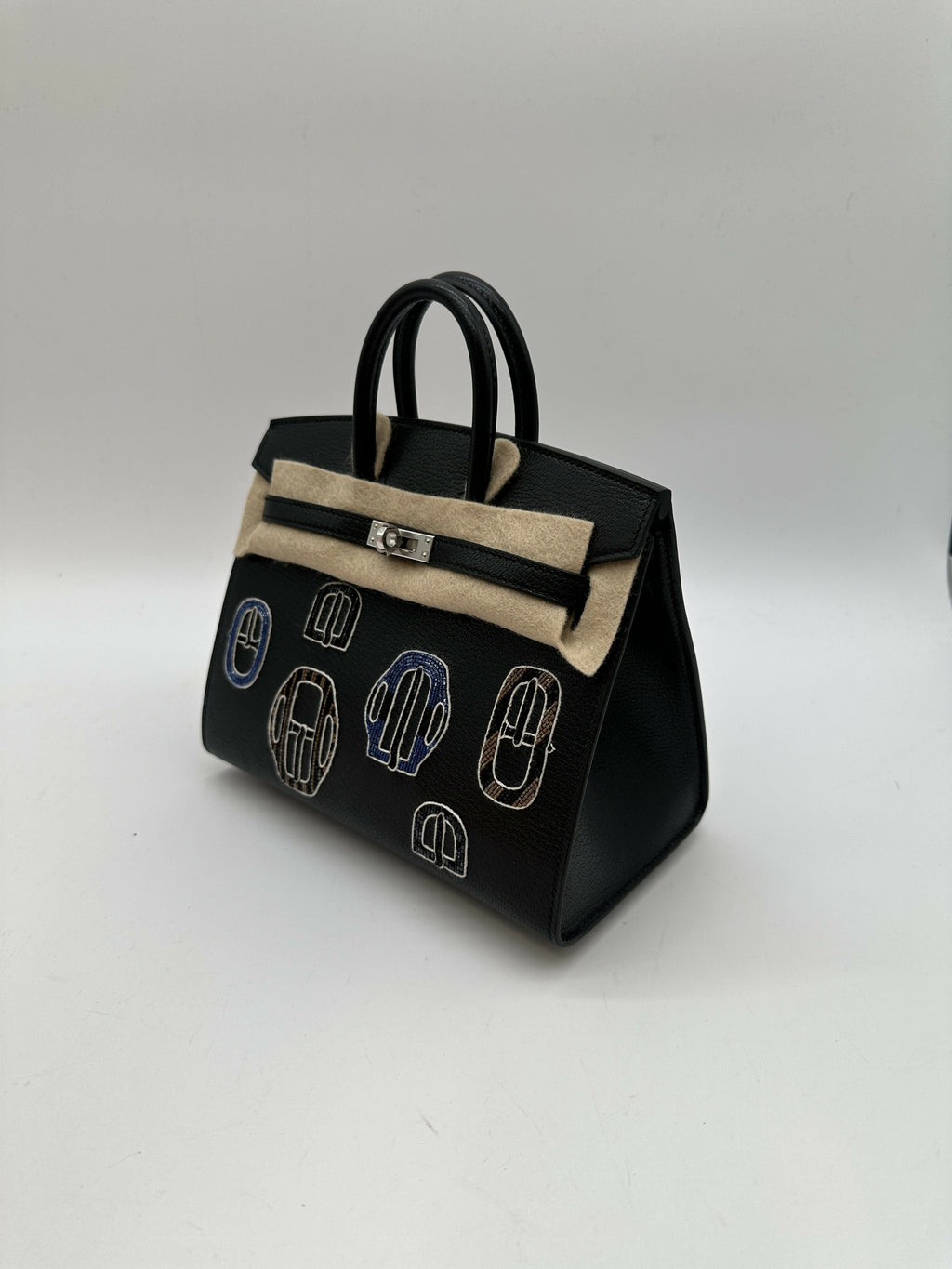 Hermès Birkin 20 bouclerie moderne Chevre PHW K