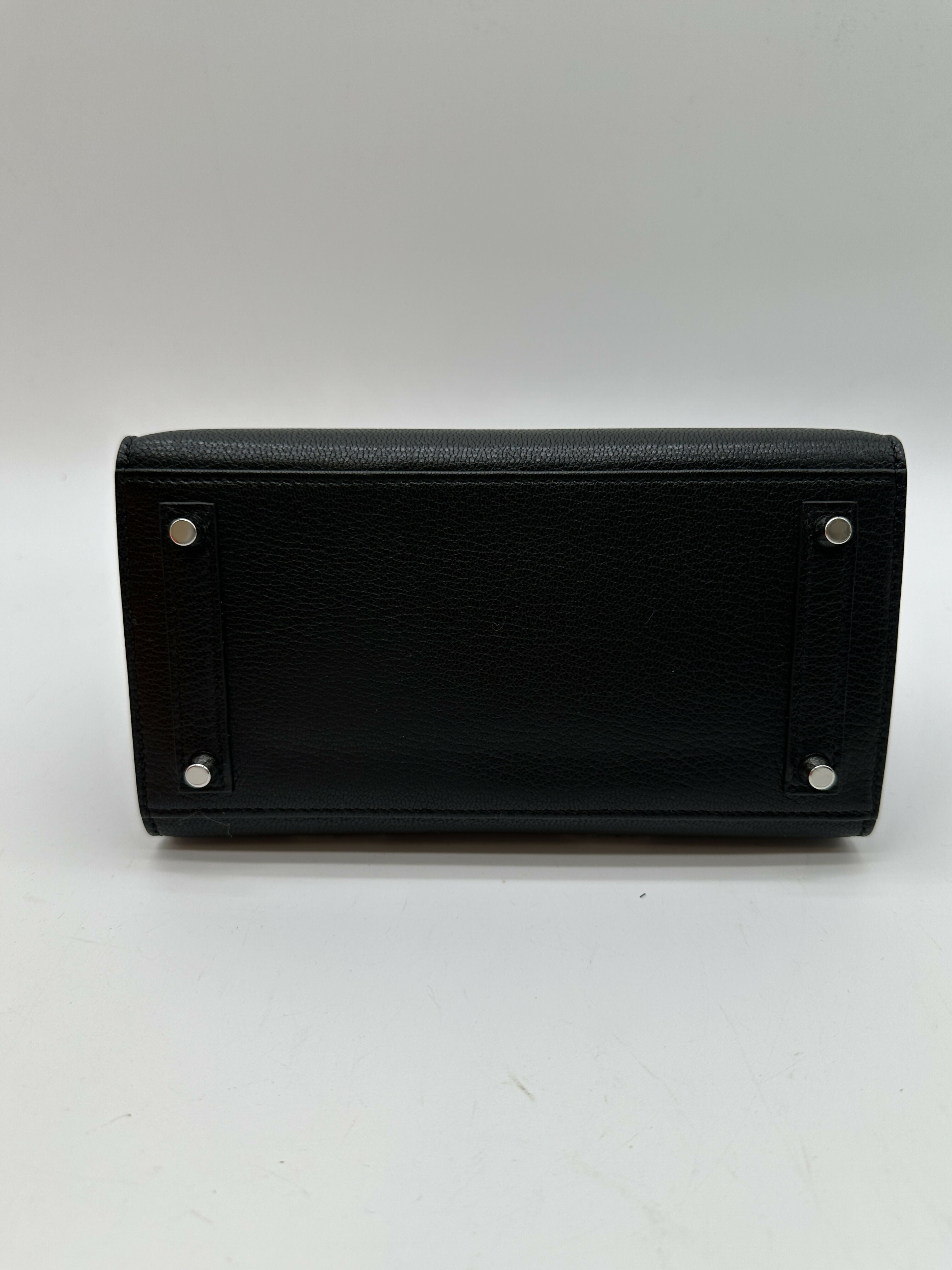 Hermès Birkin 20 bouclerie moderne Chevre PHW K