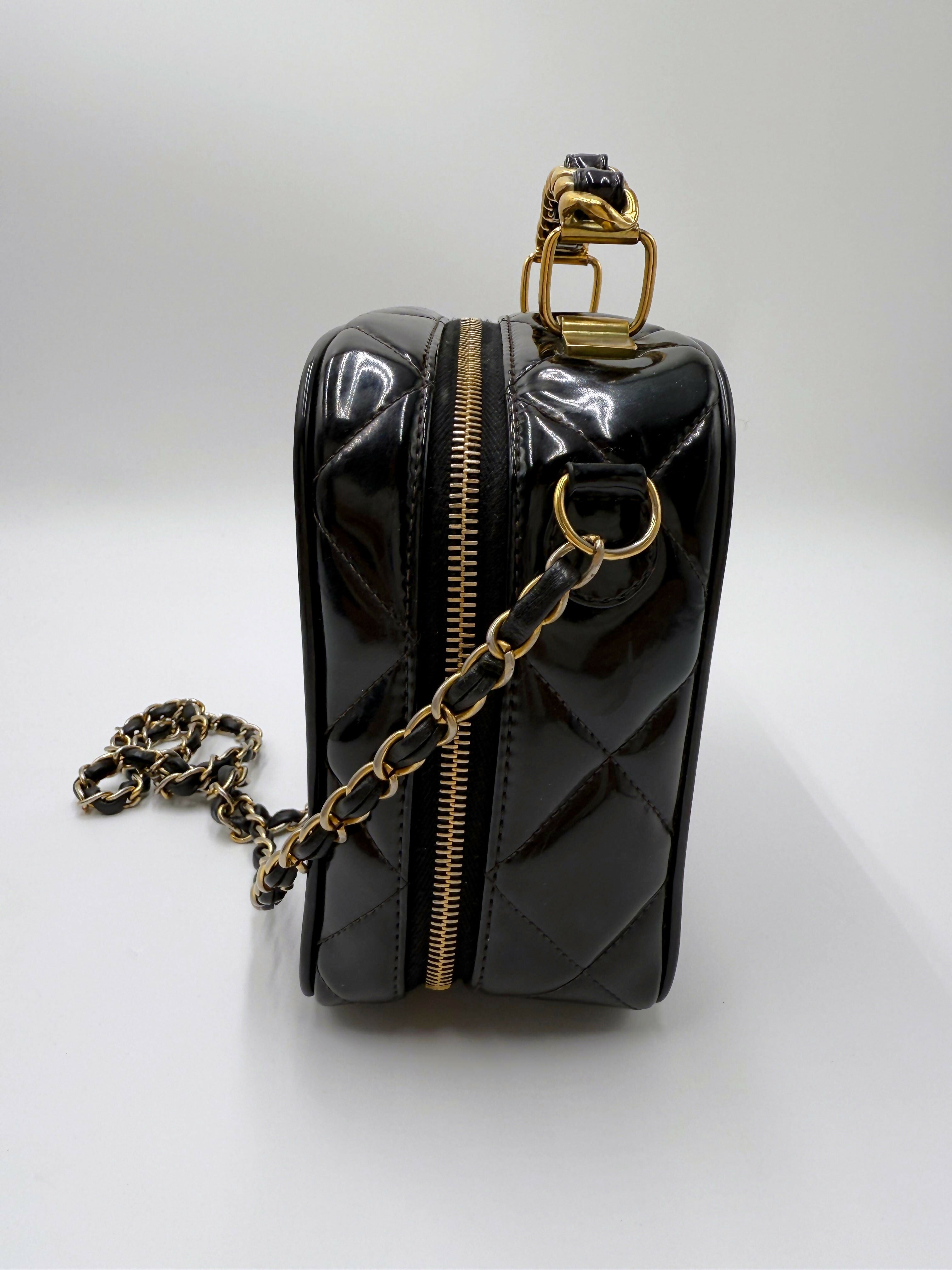 Chanel Vintage Ultra Rare 1995 Barbie Logo Vanity Bag