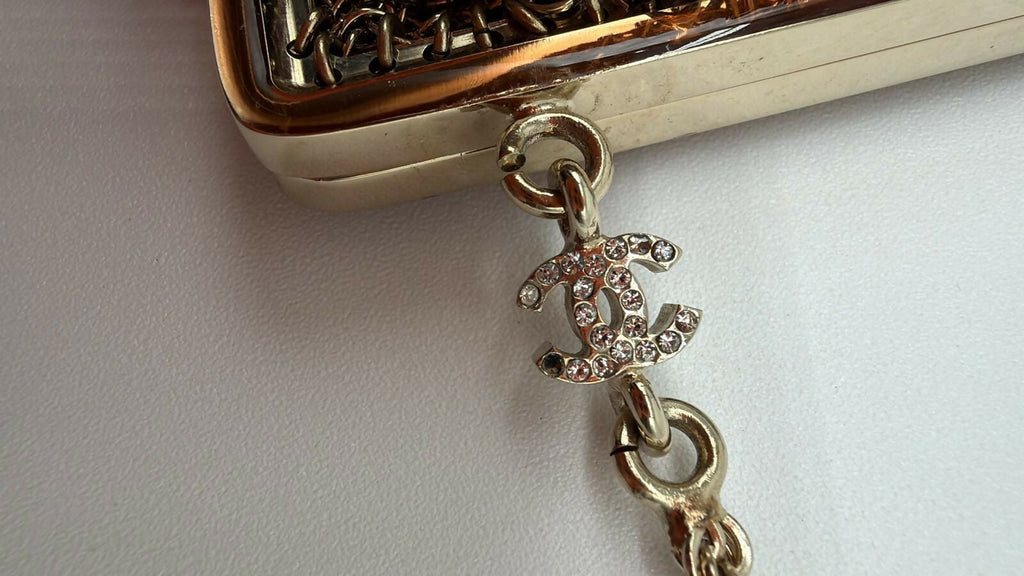 Chanel Metal Mesh Star Minaudière