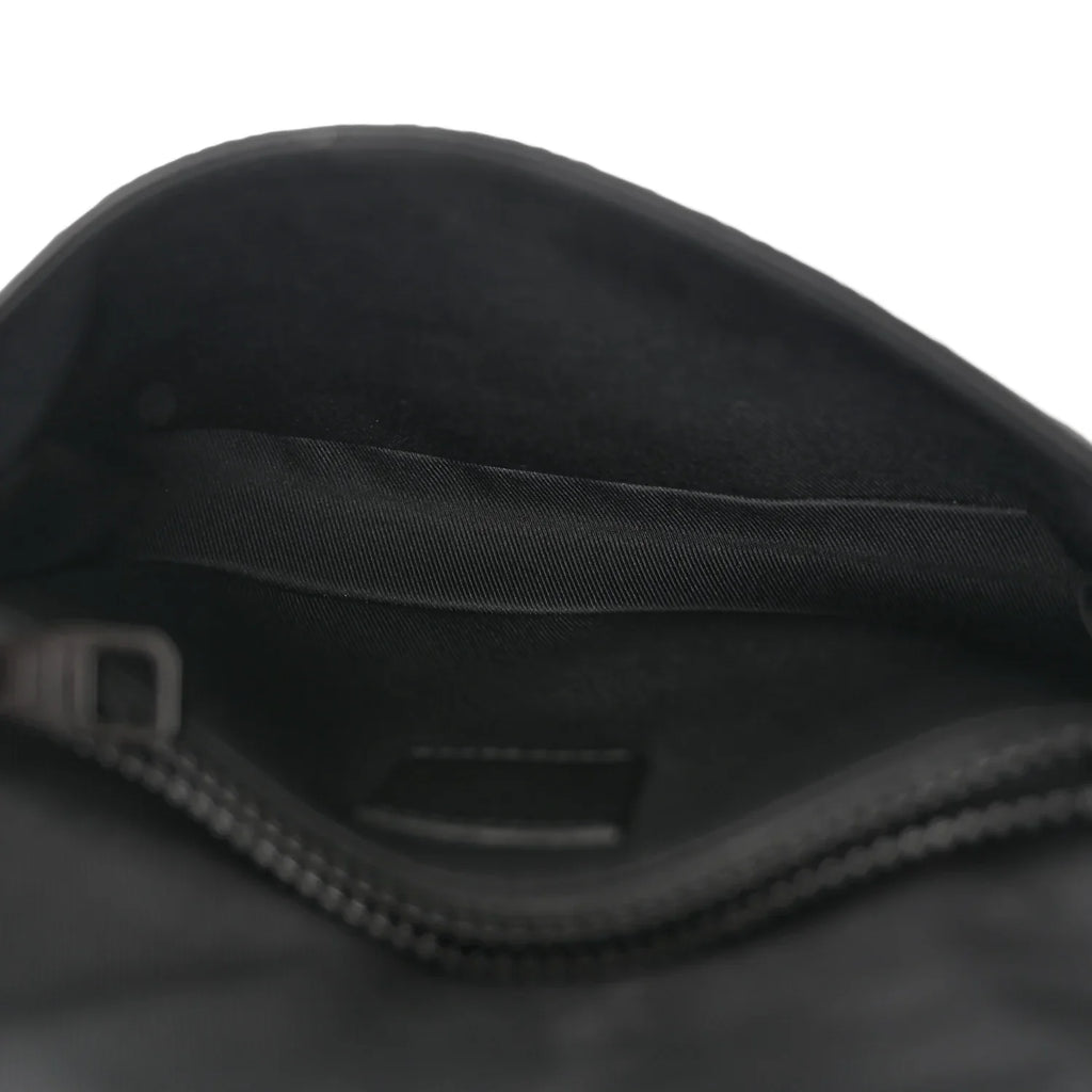 Louis Vuitton Matte Black Taurillon Monogram S Lock Sling Crossbody Waist Bag