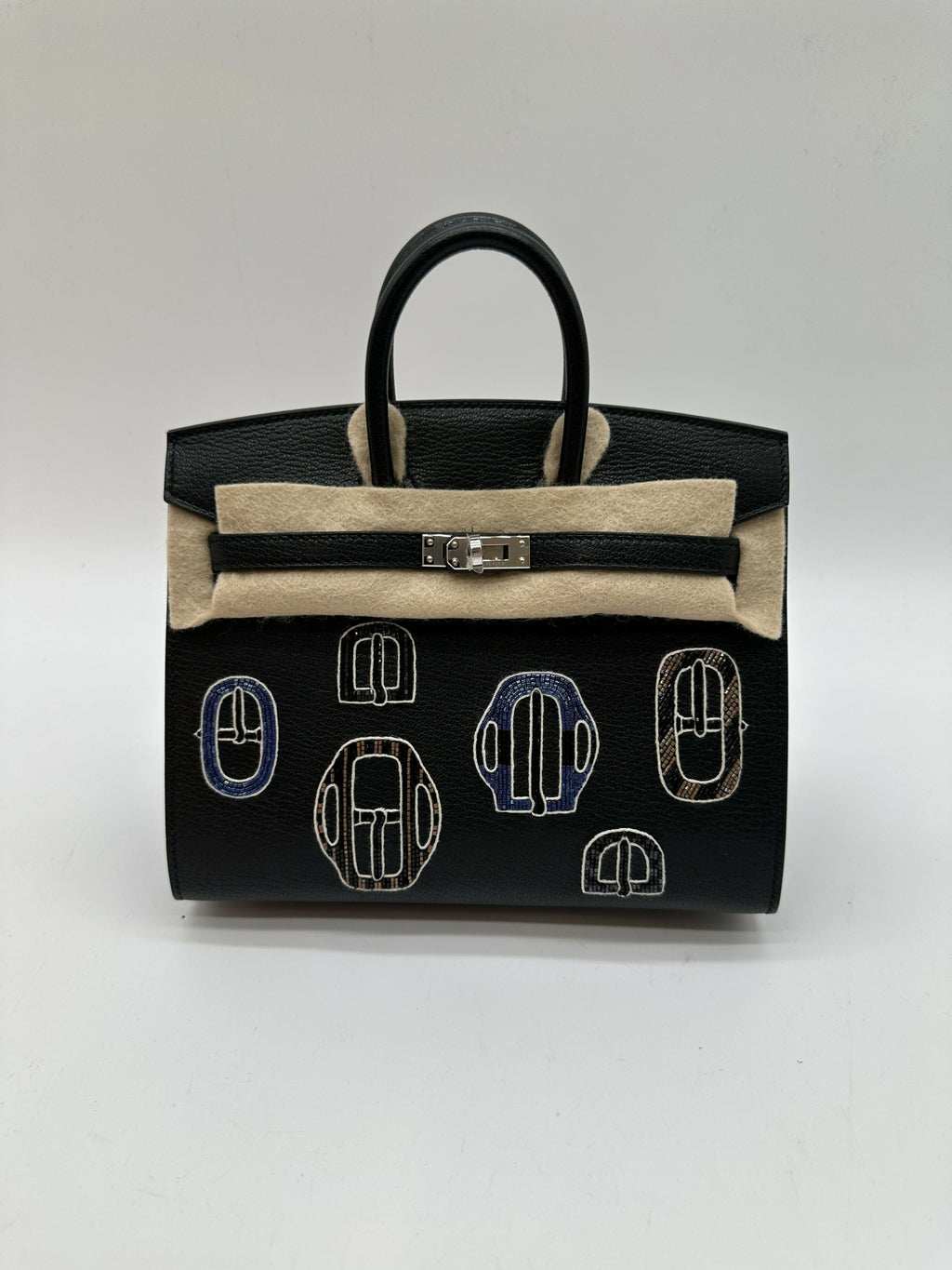 Hermès Birkin 20 bouclerie moderne Chevre PHW K