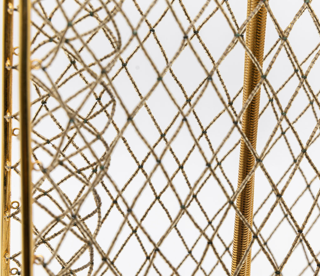 Chanel Vintage 1997 Runway Caged XL Tote Bag