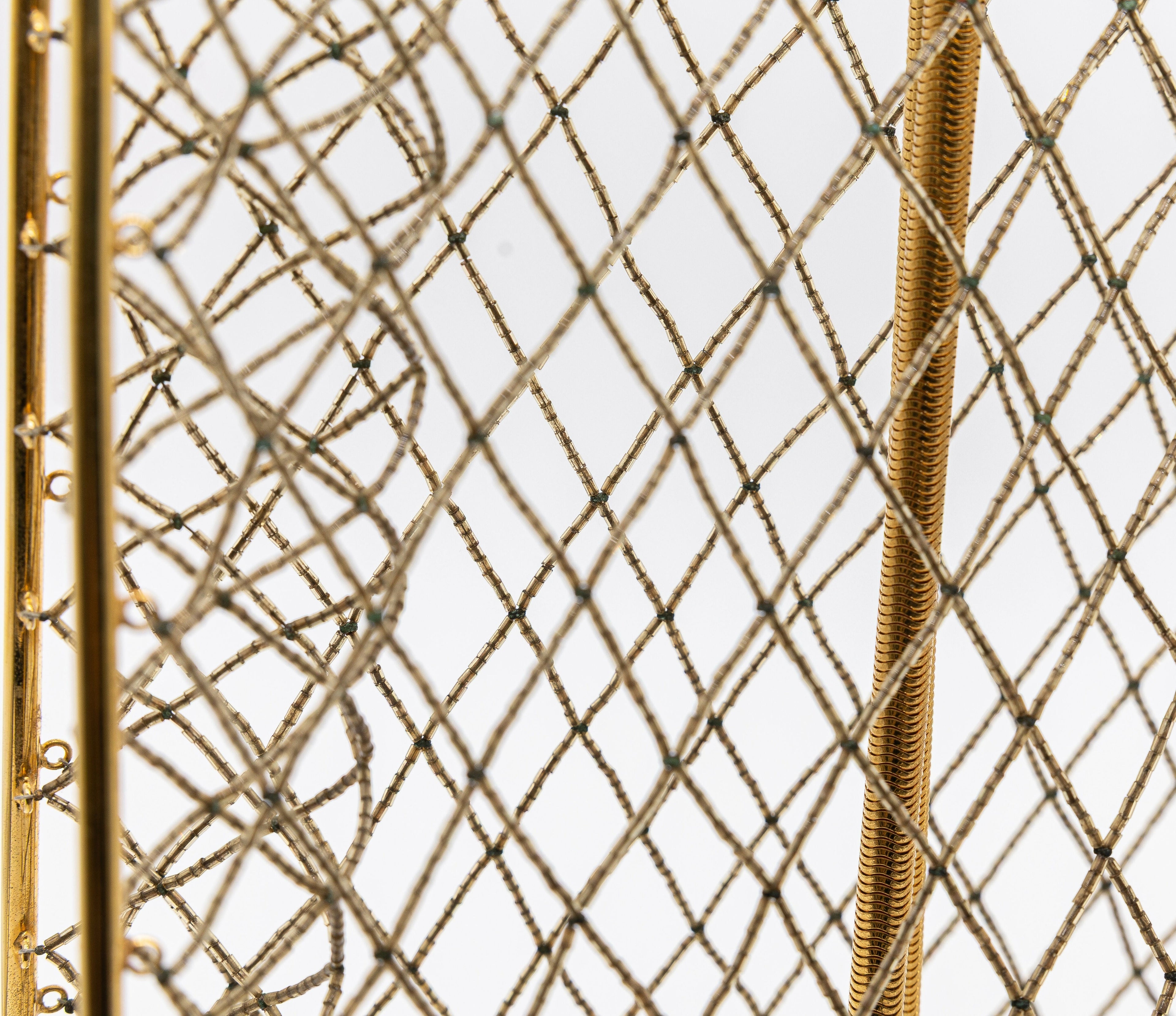 Chanel Vintage 1997 Runway Caged XL Tote Bag