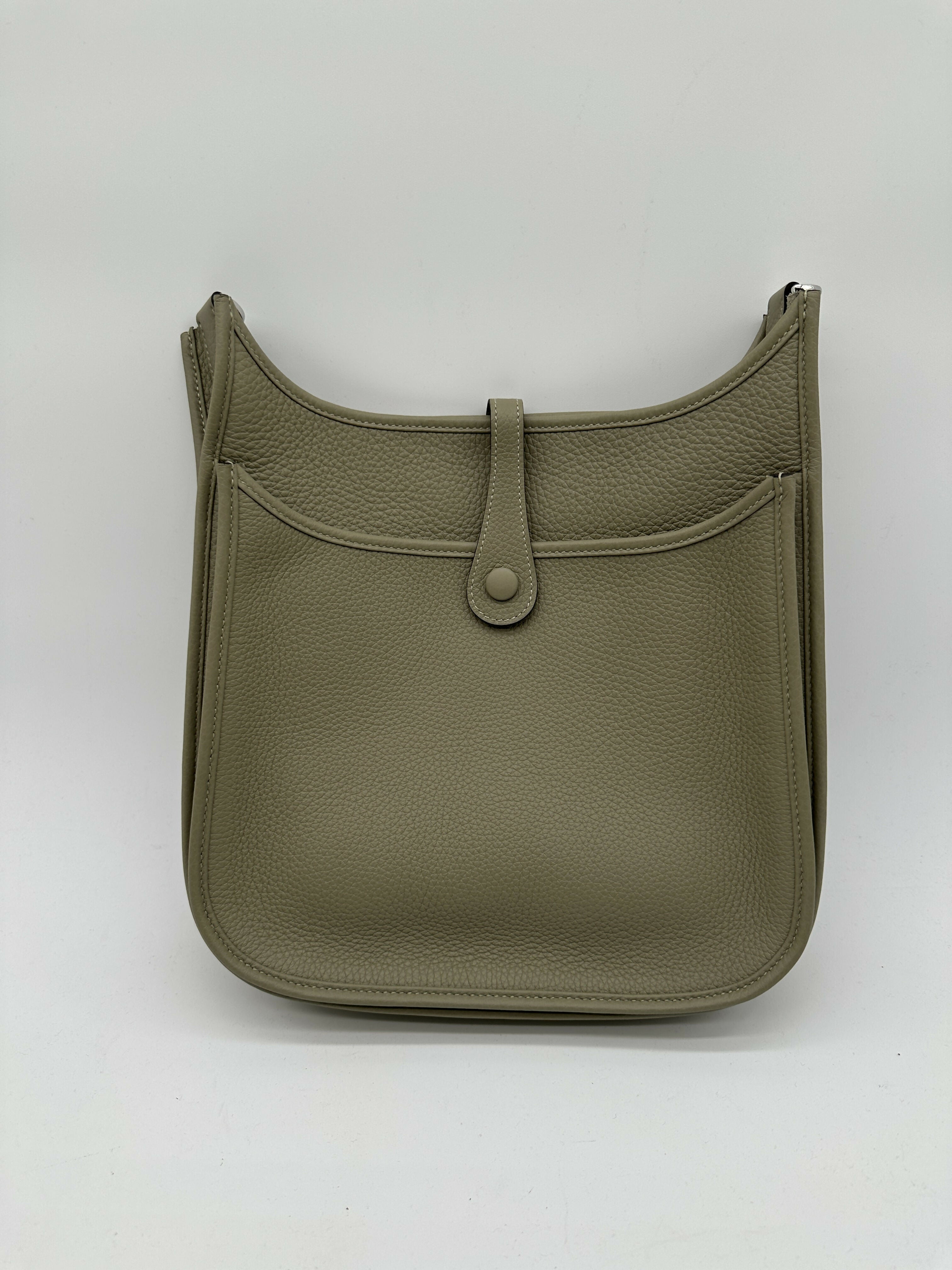 Hermès Evelyne III 29 Sauge PHW Stamp W