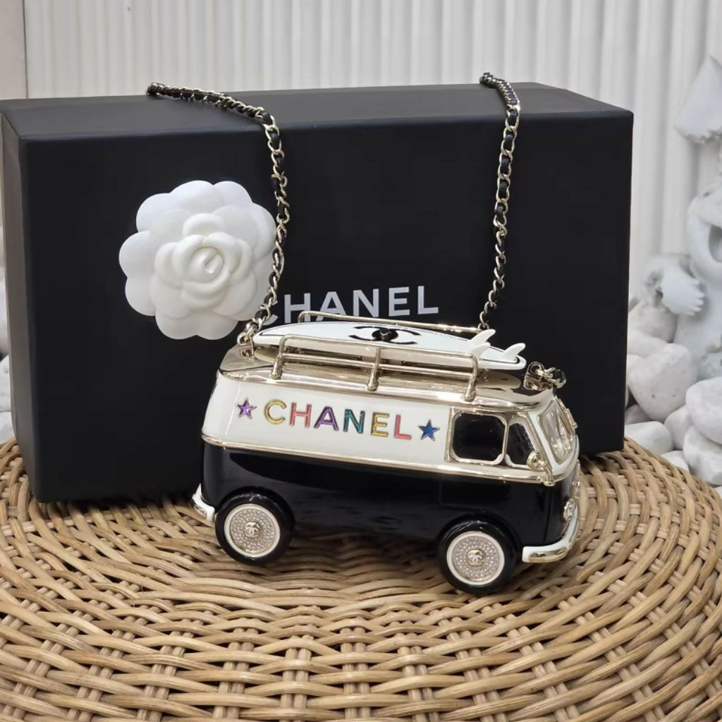 Chanel 24C Limited Edition Mini Bus Evening bag