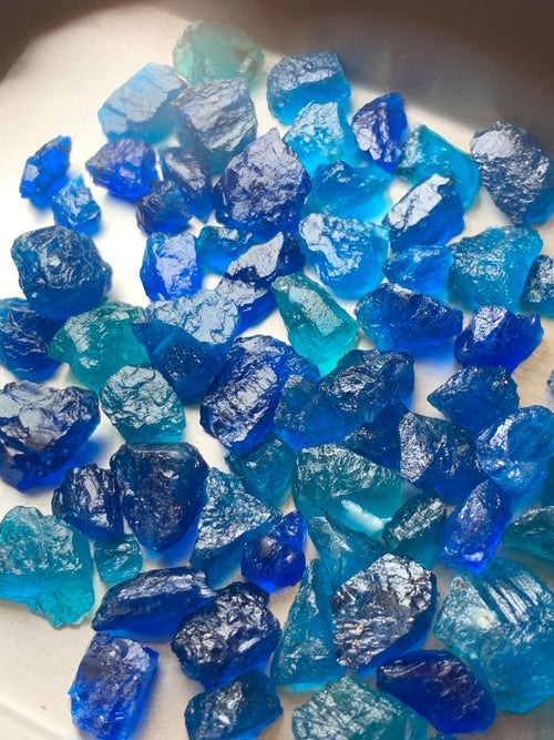 faceting Hauyne rough gemstone lapidary supplies