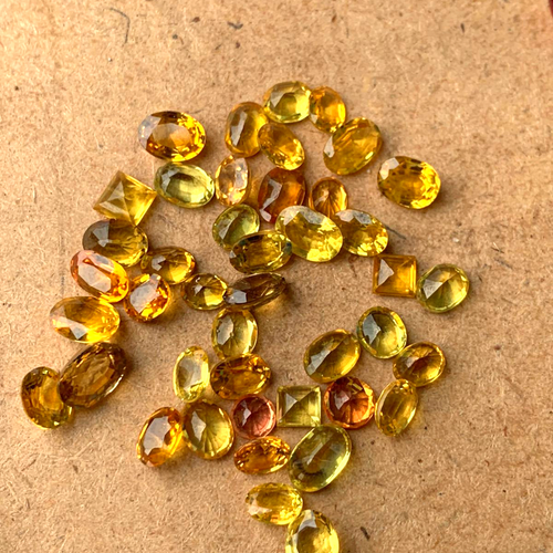 24.65 carats Yellow Sapphires Deal