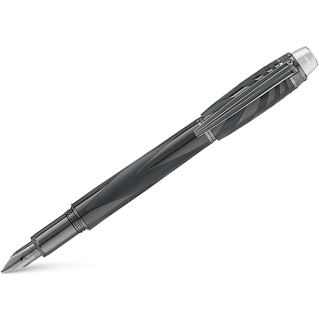 Montblanc StarWalker Fountain Pen - Dynamic Ceramic Black-Pen Boutique Ltd
