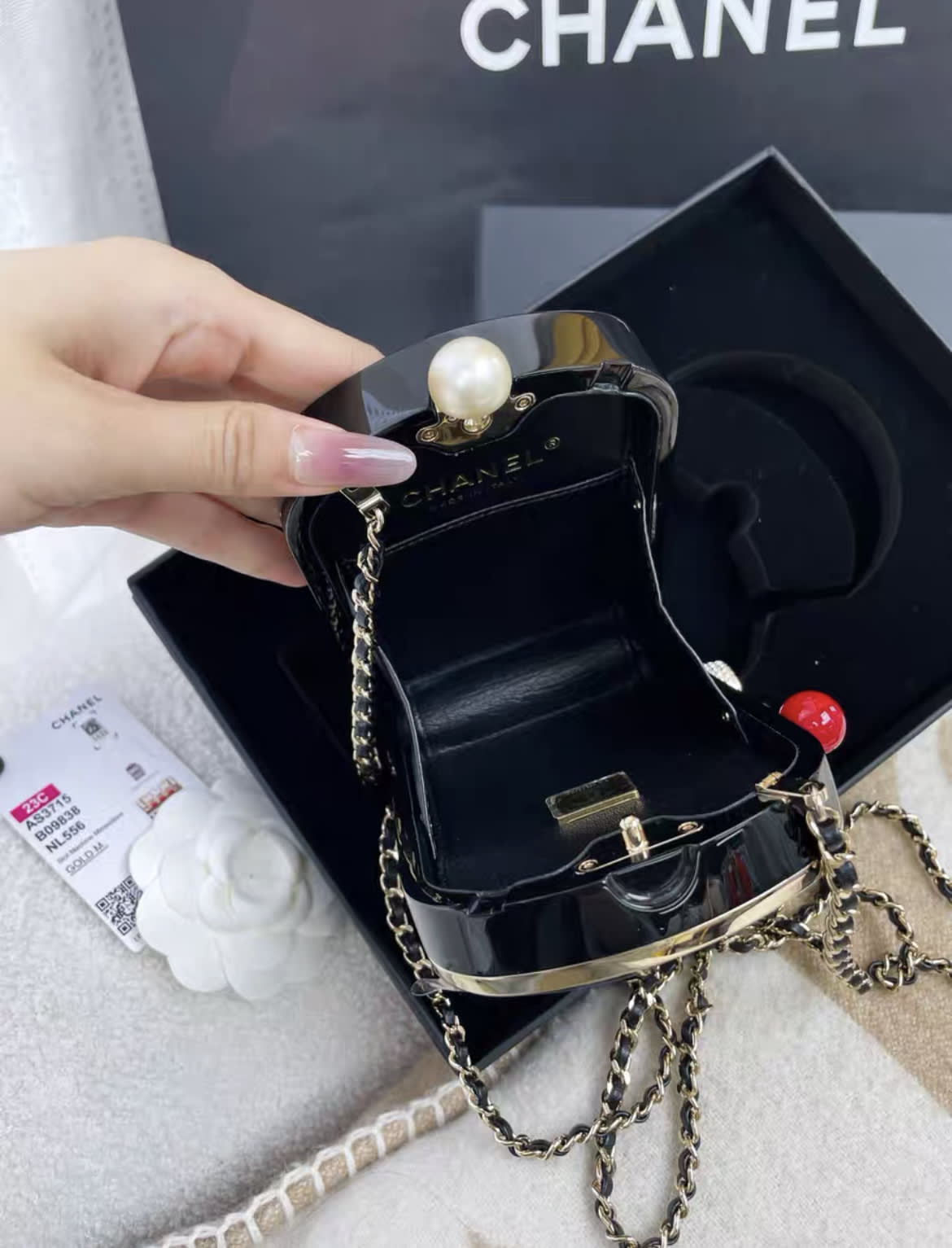 Chanel 23C Monaco Slot Machine Casino Minaudière Evening Clutch Bag