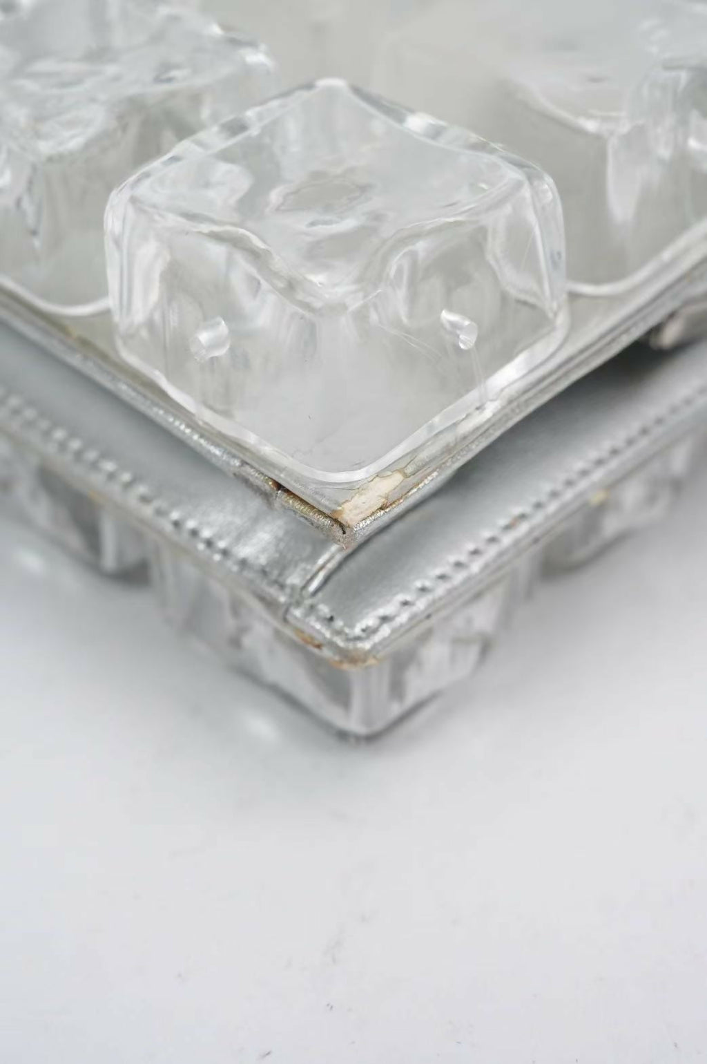Chanel ice cube clutch bag