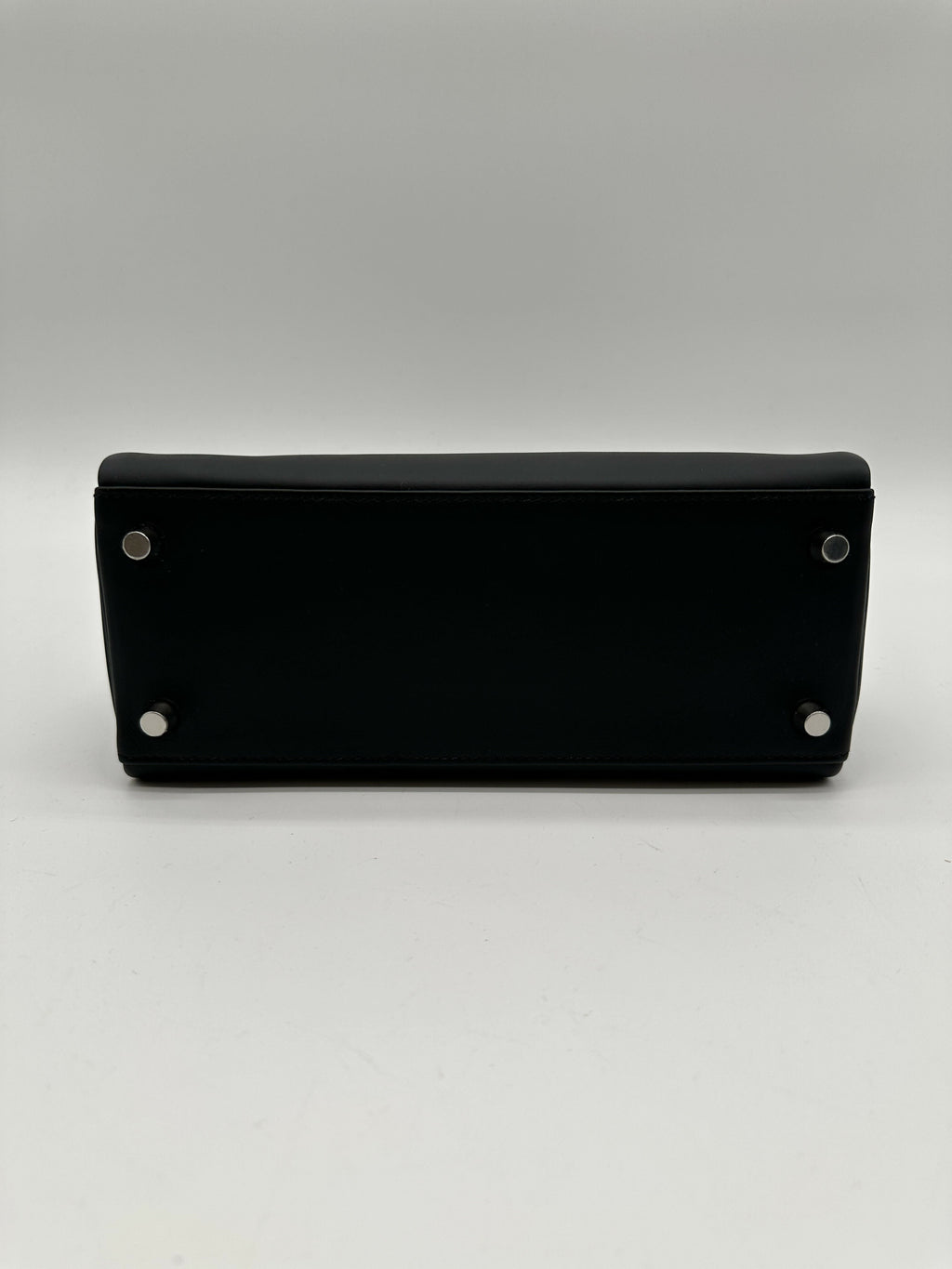 Hermès Kelly 25 colormaric Black PHW Stamp K