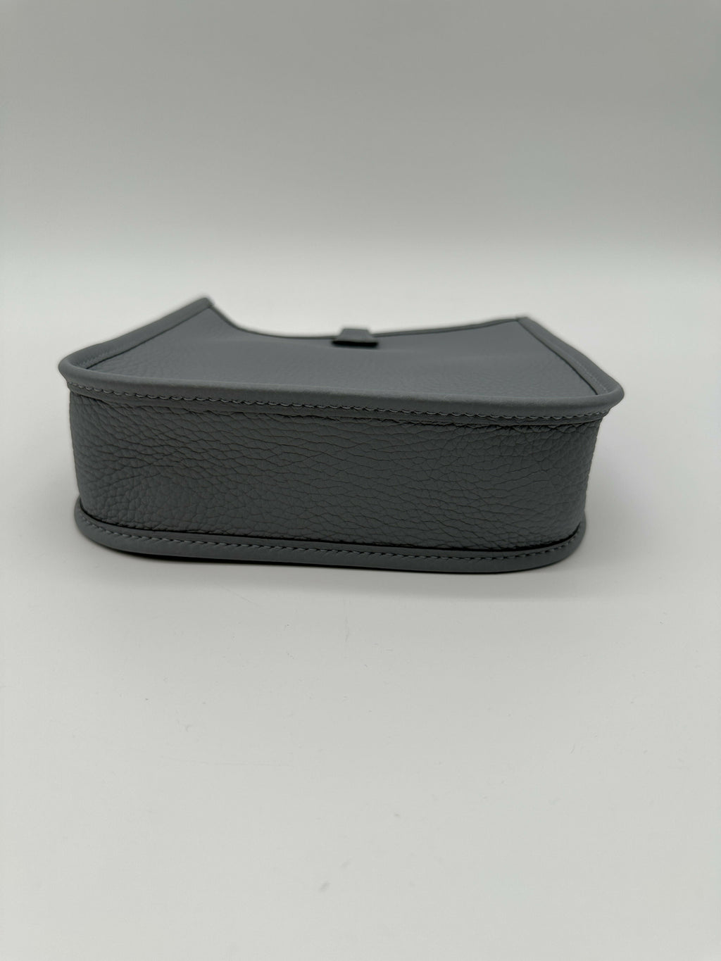 Hermes Mini Evelyne Clemence Gris Pantin PHW Stamp K 2025