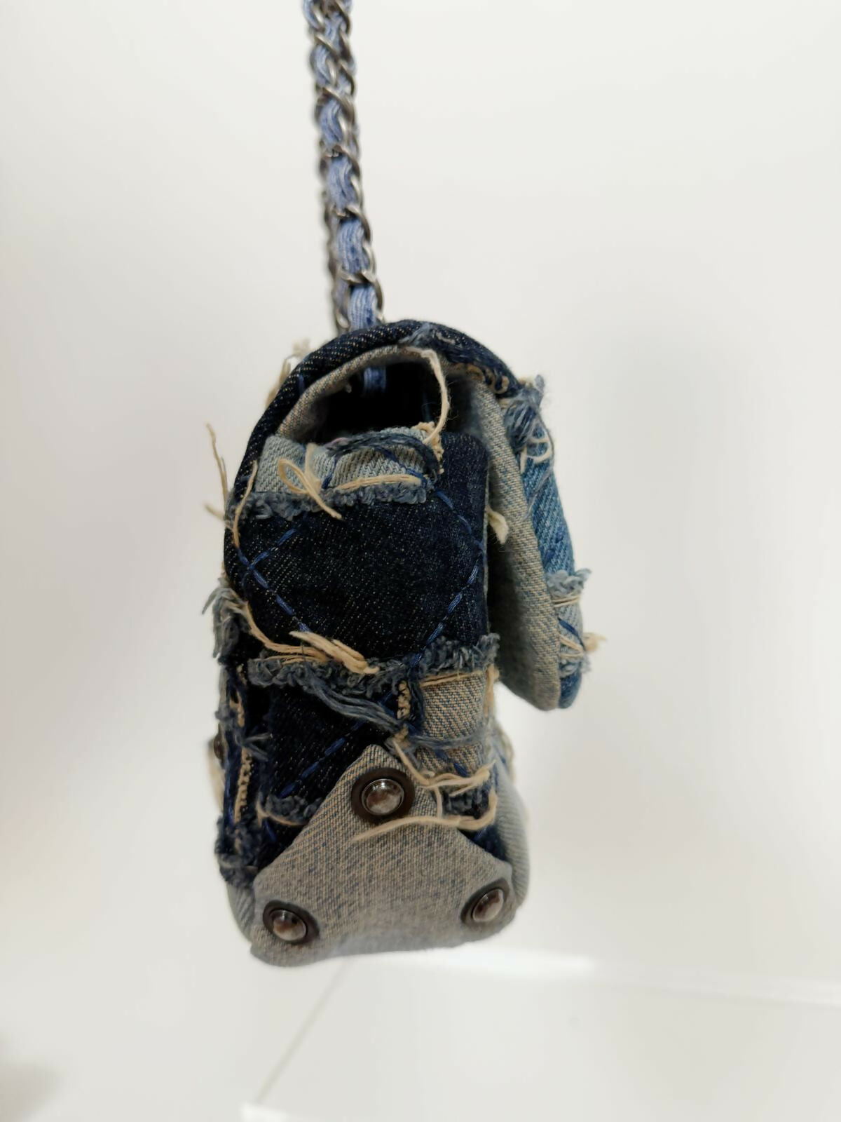 Chanel Medium Denim Paris-Dallas Patchwork Flap Bag