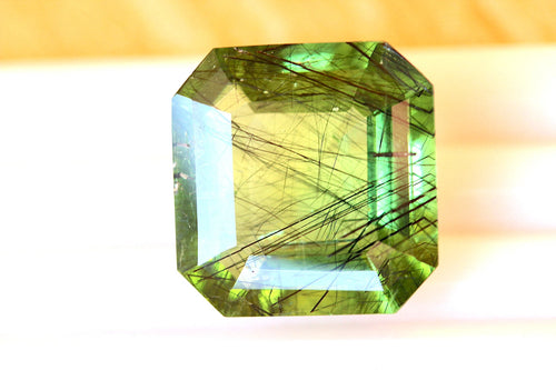 22.98 carats Rare Ludwigite Included Loose Peridot
